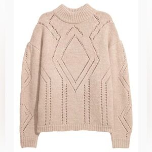 H&M Beige Knit Sweater